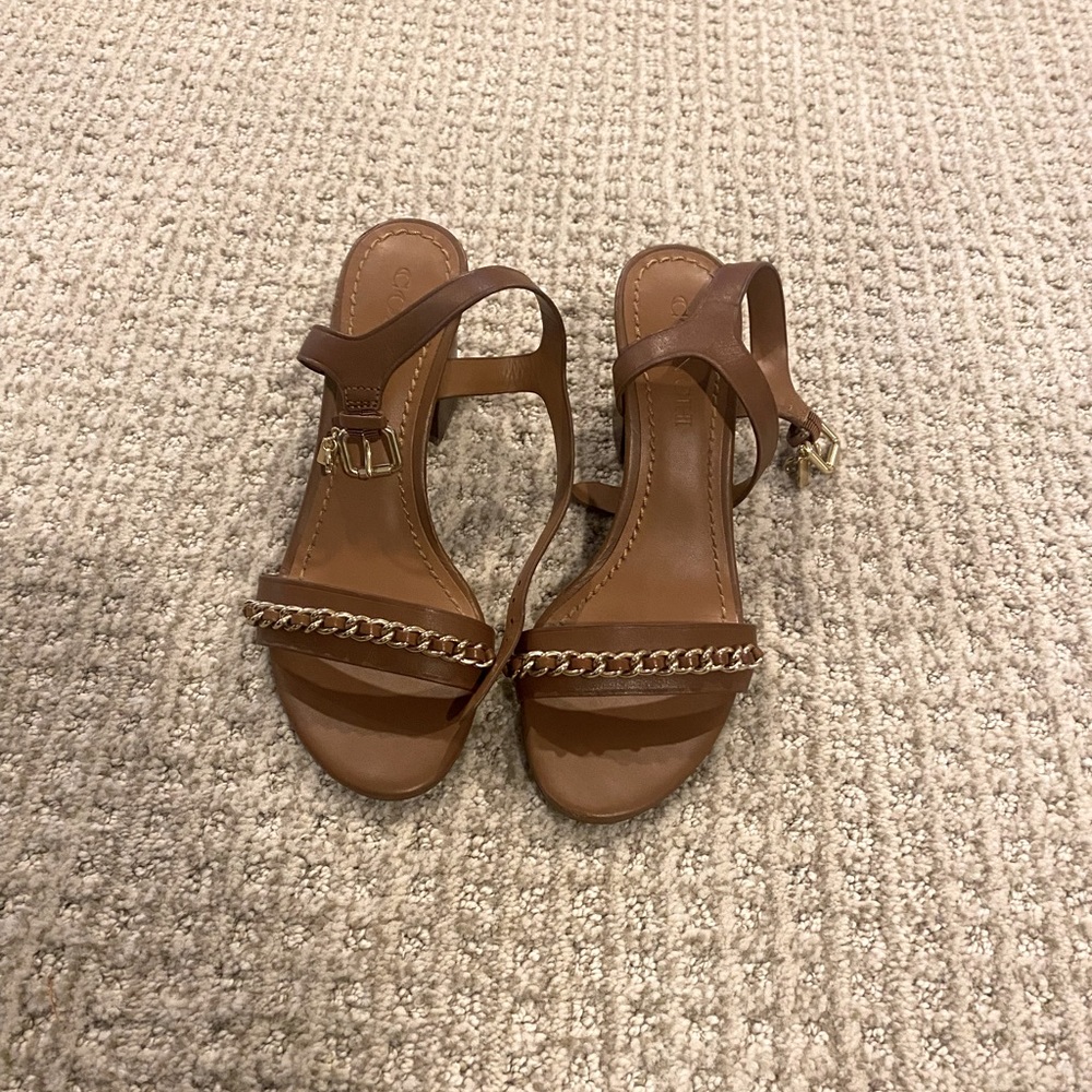 Coach shoes, size 6.5, only been used once!